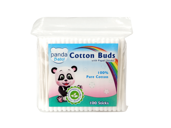 Panda Baby Cotton Buds 100 Sticks